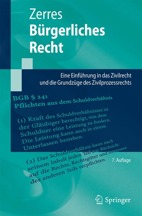 Produktbild: B&uuml;rgerliches Recht