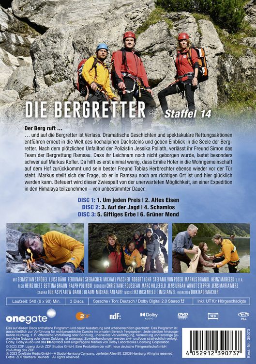 Produktbild: Die Bergretter Staffel 14 [3 DVDs]
