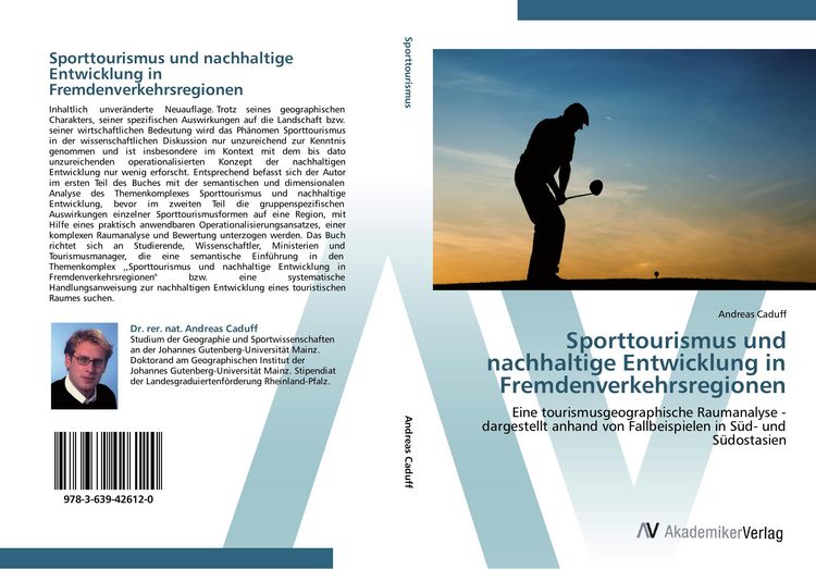 Produktbild: Sporttourismus und nachhaltige Entwicklung in Fremdenverkehrsregionen