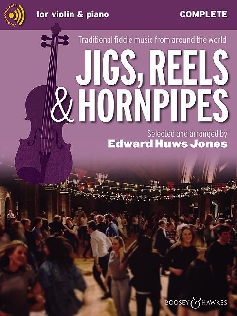 Produktbild: Jigs, Reels & Hornpipes - Violine (2 Violinen) und Klavier, Gitarre ad libitum.