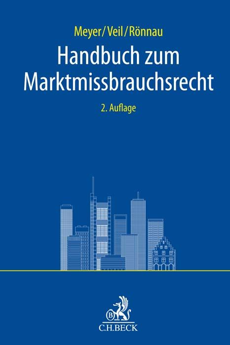 Produktbild: Handbuch zum Marktmissbrauchsrecht