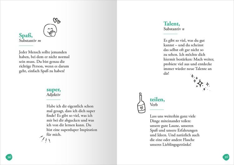 Produktbild: Lieblingsmensch (Substantiv, m)