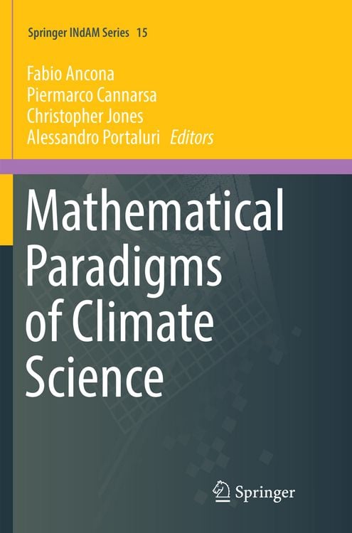 Produktbild: Mathematical Paradigms of Climate Science