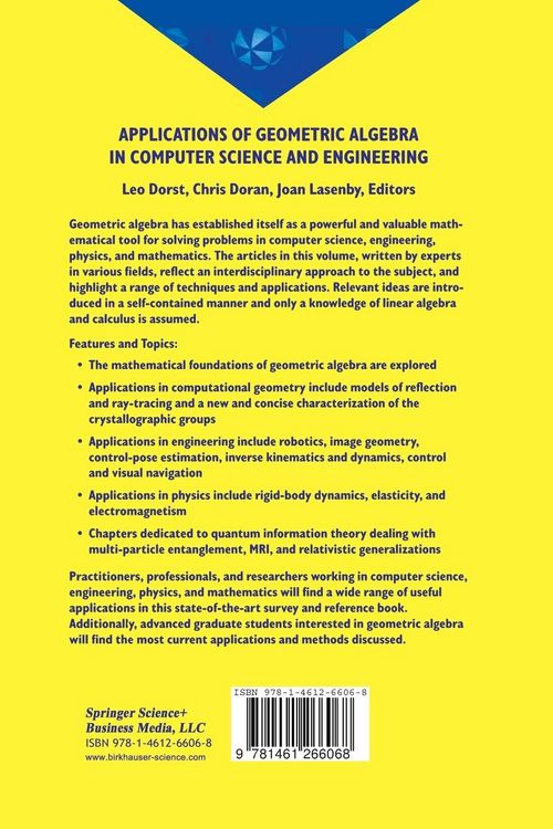 Produktbild: Applications of Geometric Algebra in Computer Science and Engineering