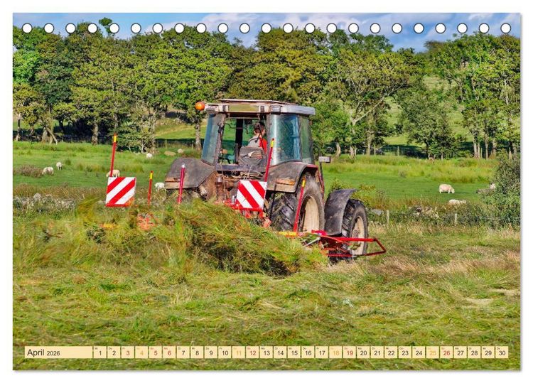 Produktbild: Landwirtschaft - die Zukunft ist digital (Tischkalender 2026 DIN A5 quer), CALVENDO Monatskalender