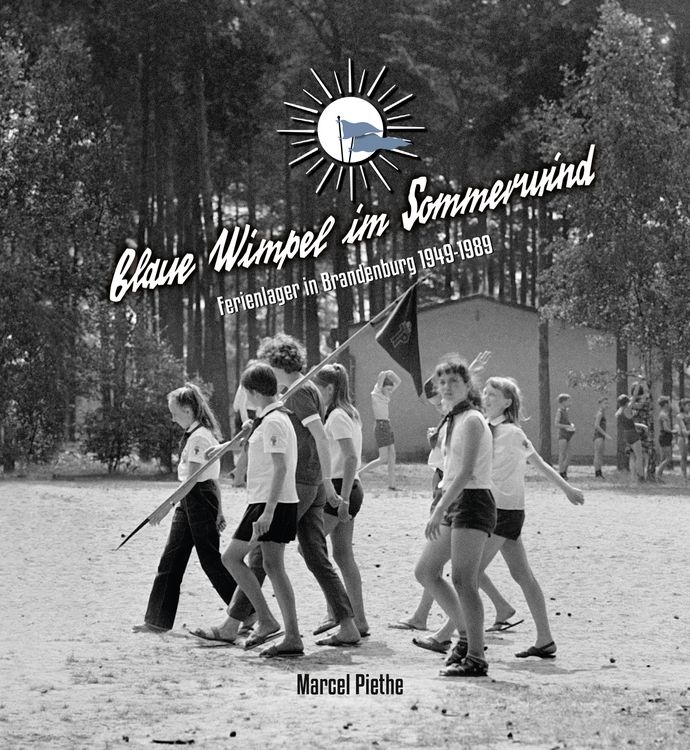 Produktbild: Blaue Wimpel im Sommerwind