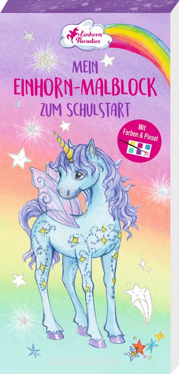 Produktbild: Mini-Malblock &ndash; Mein Einhorn-Malblock zum Schulstart