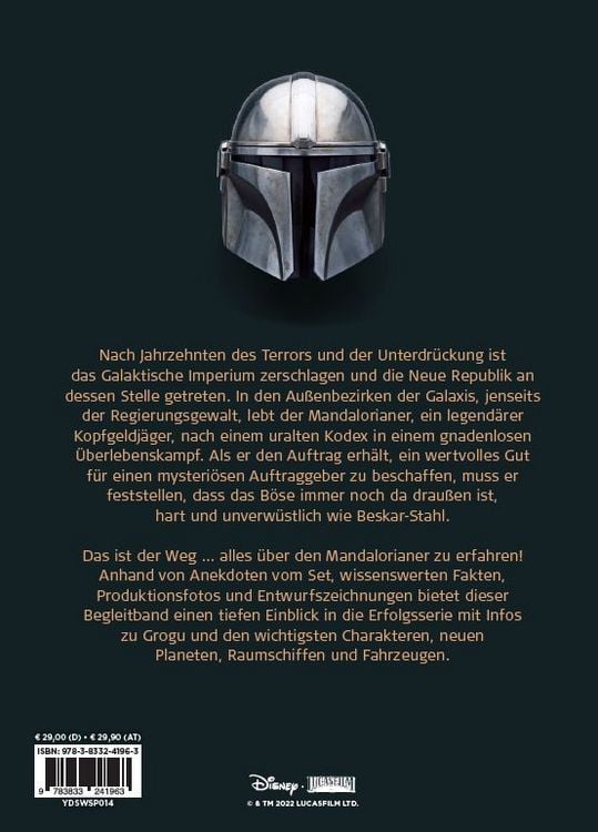Produktbild: Star Wars: The Mandalorian - Das Buch zur Serie: Staffel Eins und Zwei