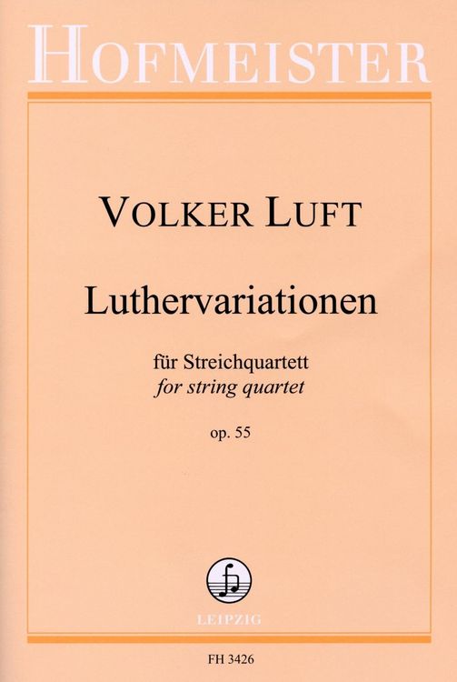 Produktbild: Luft, V: Luthervariationen
