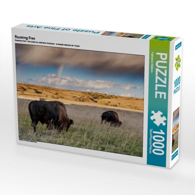 Produktbild: CALVENDO Puzzle Roaming Free | 1000 Teile Lege-Gr&ouml;&szlig;e 64x48cm Foto-Puzzle f&uuml;r gl&uuml;ckliche Stunden