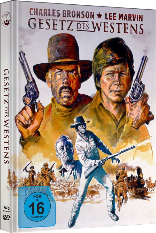 Produktbild: Gesetz des Westens - Mediabook - Cover B - Limited Edition (Blu-ray+DVD)