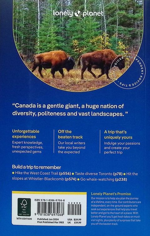Produktbild: Lonely Planet Canada