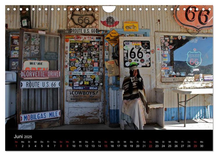 Produktbild: West of Midpoint (Wandkalender 2025 DIN A4 quer), CALVENDO Monatskalender