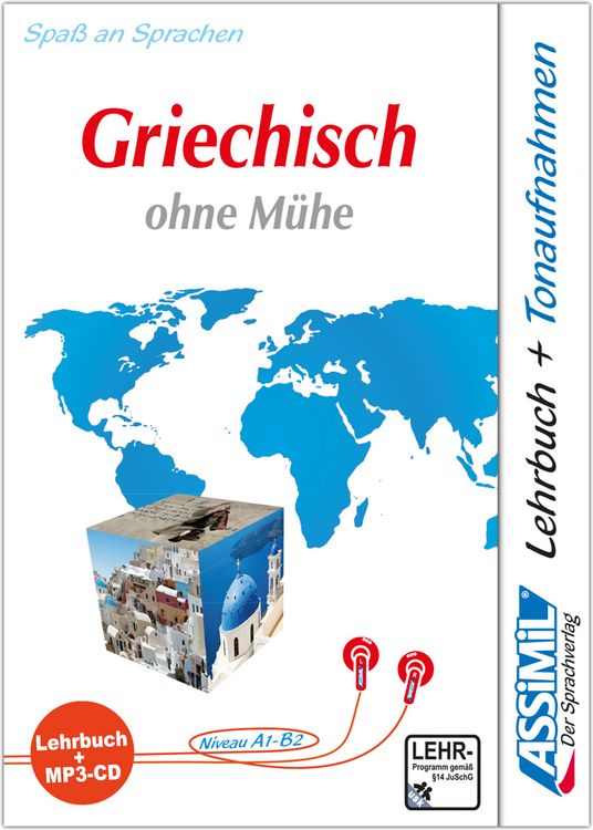 Produktbild: ASSiMiL Griechisch ohne M&uuml;he - MP3-Sprachkurs - Niveau A1-B2