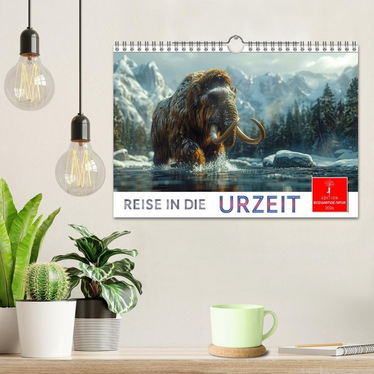 Produktbild: Reise in die Urzeit (Wandkalender 2026 DIN A4 quer), CALVENDO Monatskalender