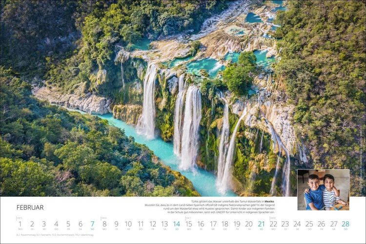 Produktbild: Unicef Posterkalender 2027