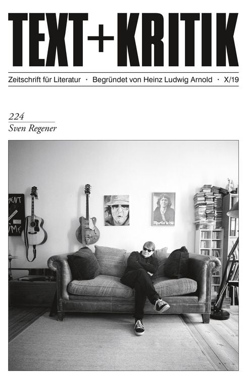 Produktbild: TEXT + KRITIK 224 - Sven Regener