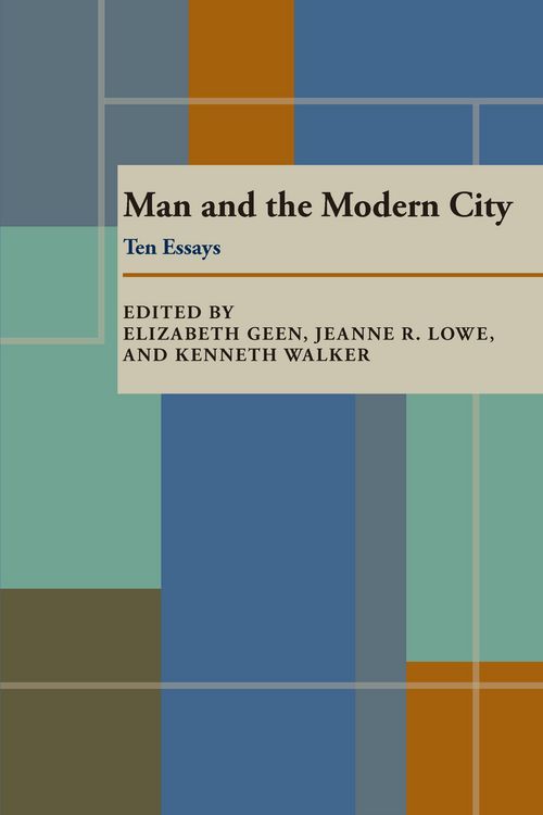 Produktbild: Man and the Modern City
