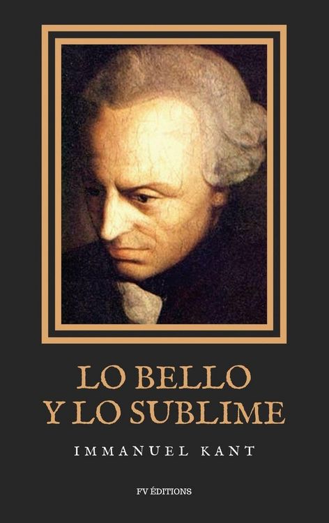 Produktbild: Lo bello y lo sublime