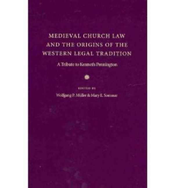 Produktbild: Medieval Church Law and the Origins of the Western Legal Tradition