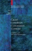 Produktbild: Cause - Condition - Concession - Contrast