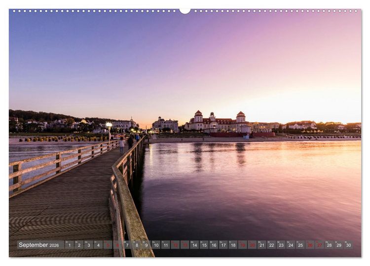 Produktbild: OSTSEEK&Uuml;STE Sehnsuchtsorte in Mecklenburg-Vorpommern (hochwertiger Premium Wandkalender 2026 DIN A2 quer), Kunstdruck in Hochglanz