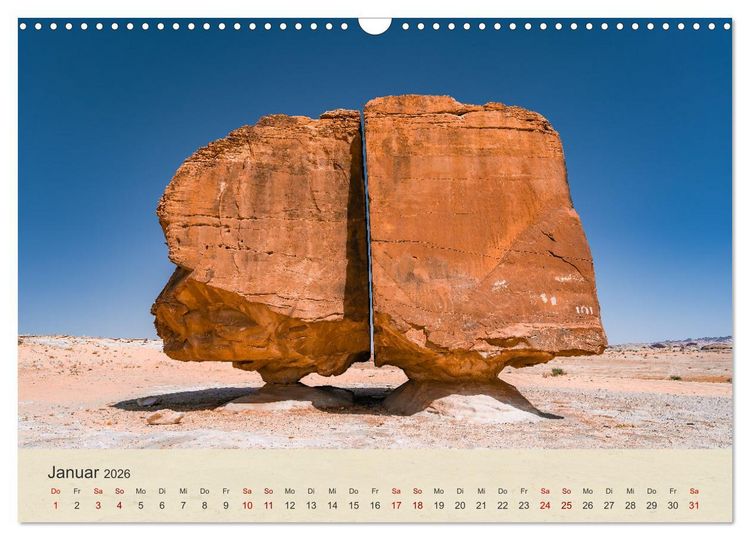 Produktbild: Saudi Arabien - K&ouml;nigreich der Faszinationen (Wandkalender 2026 DIN A3 quer), CALVENDO Monatskalender