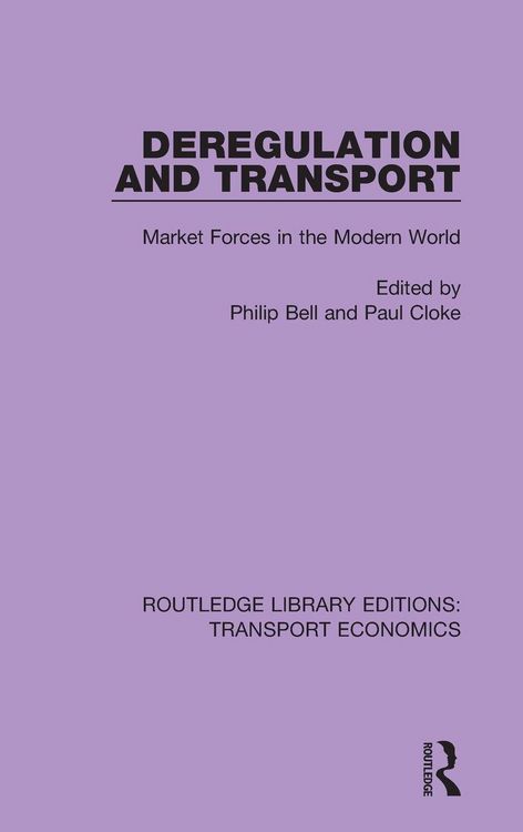 Produktbild: Deregulation and Transport