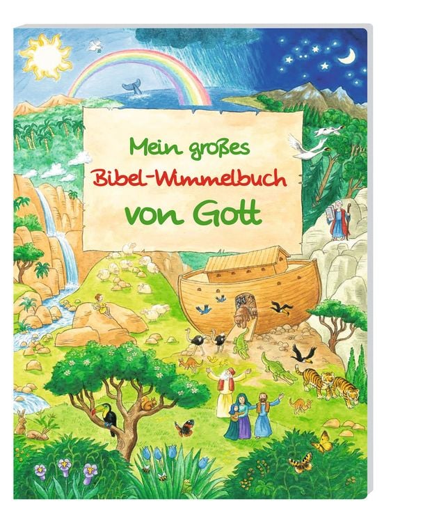 Produktbild: Mein großes Bibel-Wimmelbuch von Gott