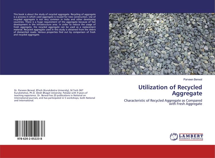 Produktbild: Utilization of Recycled Aggregate