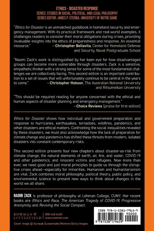 Produktbild: Ethics for Disaster