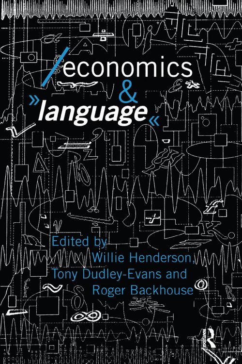 Produktbild: Economics and Language