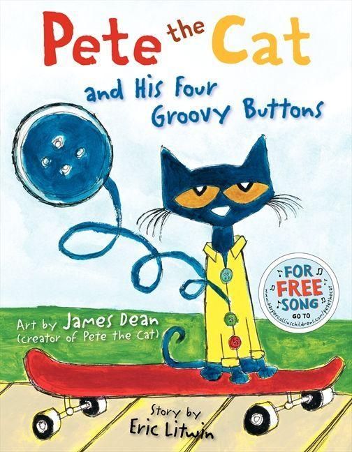 Produktbild: Pete the Cat and His Four Groovy Buttons