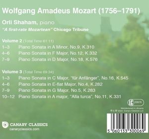 Produktbild: Mozart: Piano Sonatas,Vol. 2 & Vol. 3 - K. 310,K