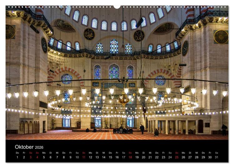 Produktbild: Istanbul (Wandkalender 2026 DIN A2 quer), CALVENDO Monatskalender