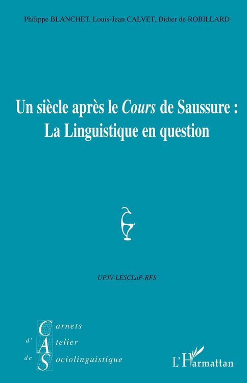 Produktbild: Un si&egrave;cle apr&egrave;s le "Cours" de Saussure