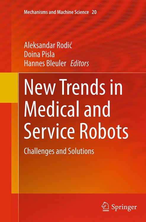 Produktbild: New Trends in Medical and Service Robots