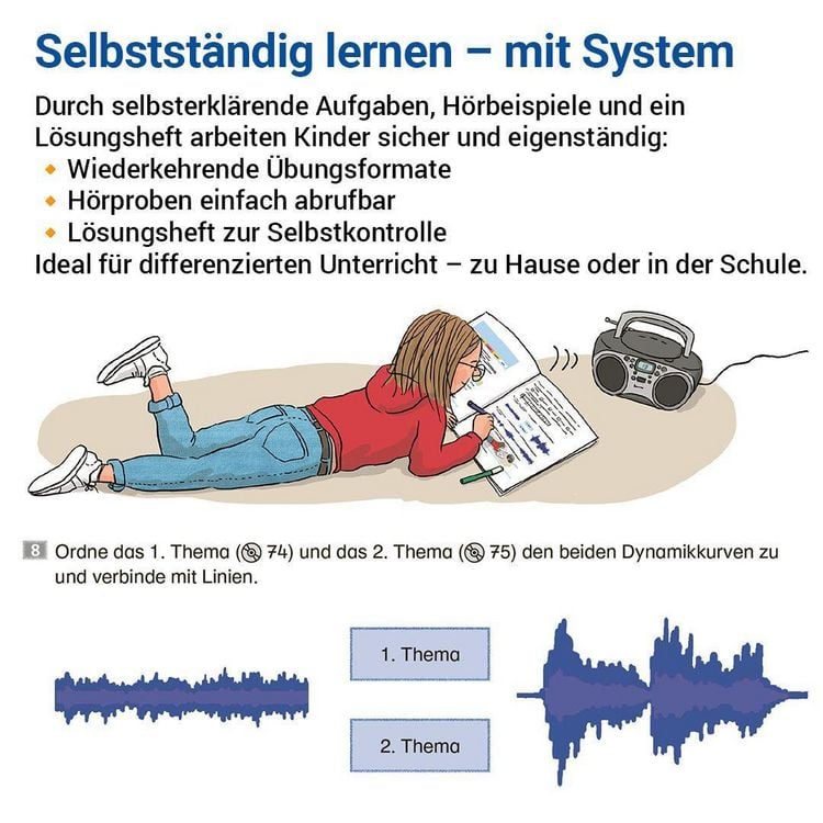 Produktbild: Das &Uuml;bungsheft Musik 7/8
