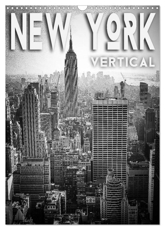 Produktbild: New York Vertical (Wandkalender 2026 DIN A3 hoch), CALVENDO Monatskalender