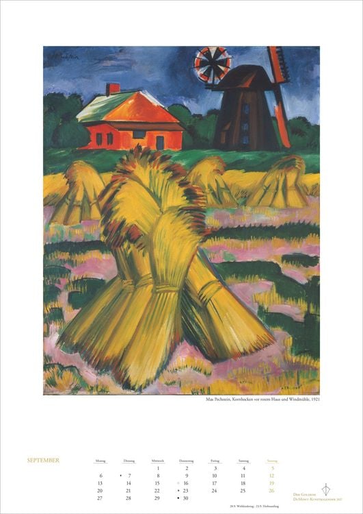 Produktbild: Der Goldene DUMONT-Kunstkalender 2027