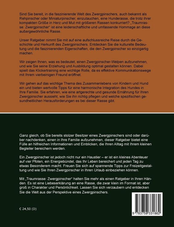 Produktbild: Traumrasse Zwergpinscher