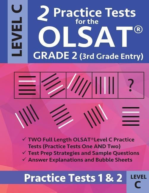Produktbild: 2 Practice Tests for the Olsat Grade 2 (3rd Grade Entry) Level C