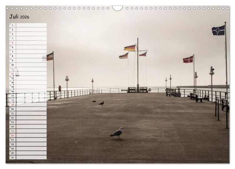Produktbild: Helgoland - idyllische Nordseeinsel (Wandkalender 2026 DIN A3 quer), CALVENDO Monatskalender