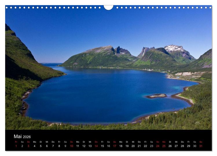 Produktbild: Norwegen - Faszination des Nordens (Wandkalender 2026 DIN A3 quer), CALVENDO Monatskalender