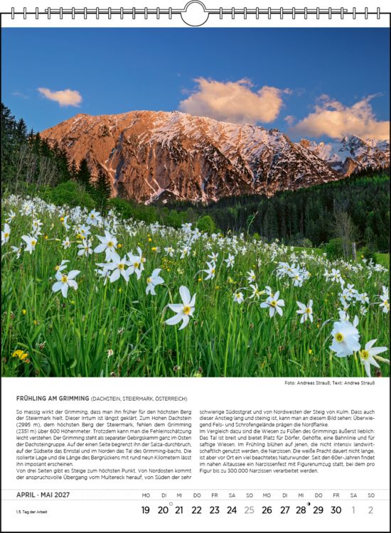 Produktbild: Blodigs Alpenkalender 2027