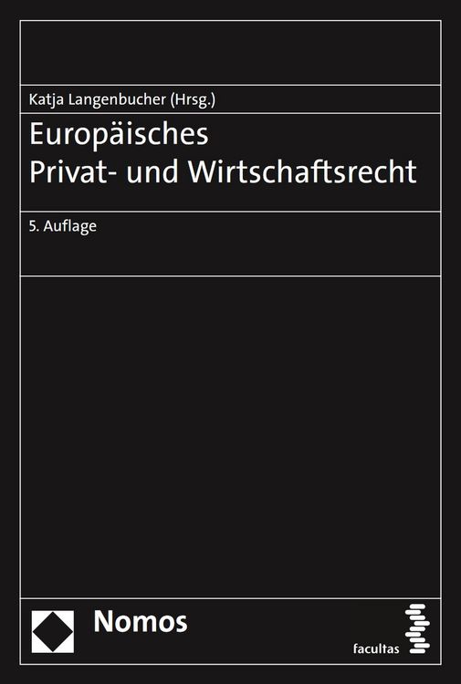 Produktbild: Europ&auml;isches Privat- und Wirtschaftsrecht