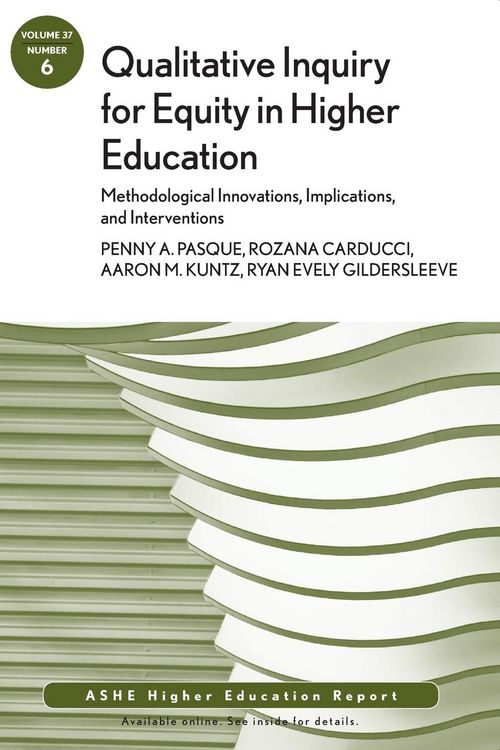 Produktbild: QUALITATIVE INQUIRY FOR EQUITY