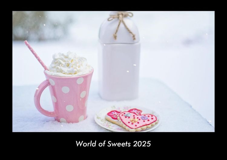 Produktbild: World of Sweets 2025 Fotokalender DIN A3