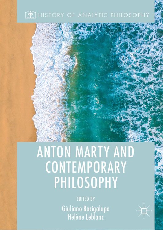 Produktbild: Anton Marty and Contemporary Philosophy