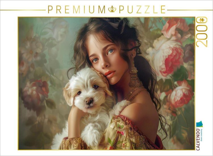 Produktbild: CALVENDO Puzzle Liebe zu Tieren | 2000 Teile Lege-Gr&ouml;&szlig;e 90x67cm Foto-Puzzle f&uuml;r gl&uuml;ckliche Stunden